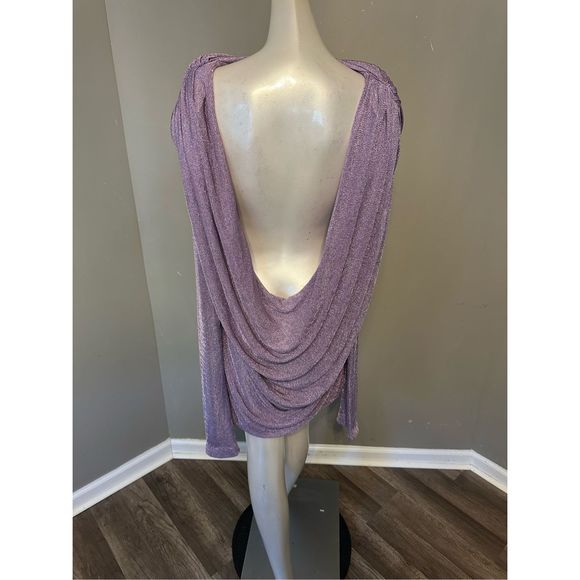 NWT KHAITE Taiden Draped Mini Dress Size L $1980 - Picture 9 of 12